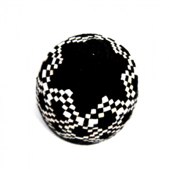 Boîte berbère noir et blanc