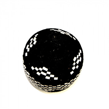 Boîte berbère noir et blanc