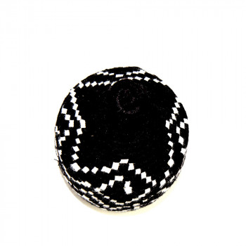 Boîte berbère noir et blanc