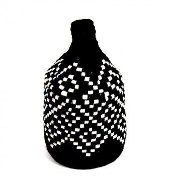 Boîte berbère noir et blanc