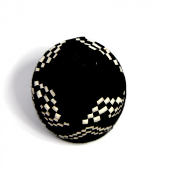 Boîte berbère noir et blanc