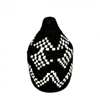Boîte berbère noir et blanc