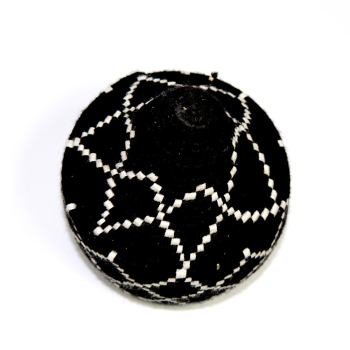 Boîte berbère noir et blanc