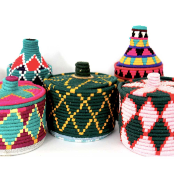 Boîte berbère verte