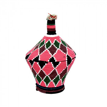 Boîte berbère multicolore