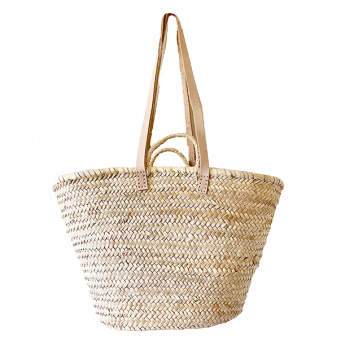 Beach Straw basket - CHARLOTTE