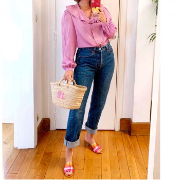 panier plage osier petit personnalisable maud fourier