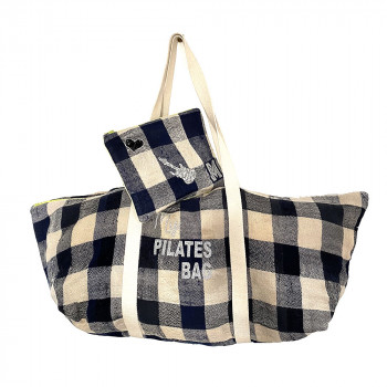 sac de pilates toile recyclée personnalisé maud fourier paris
