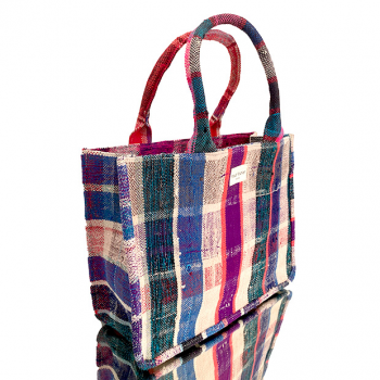 Moroccan inspired artisan tote bag