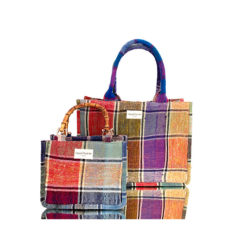 upcycled shopping bag maud fourier paris