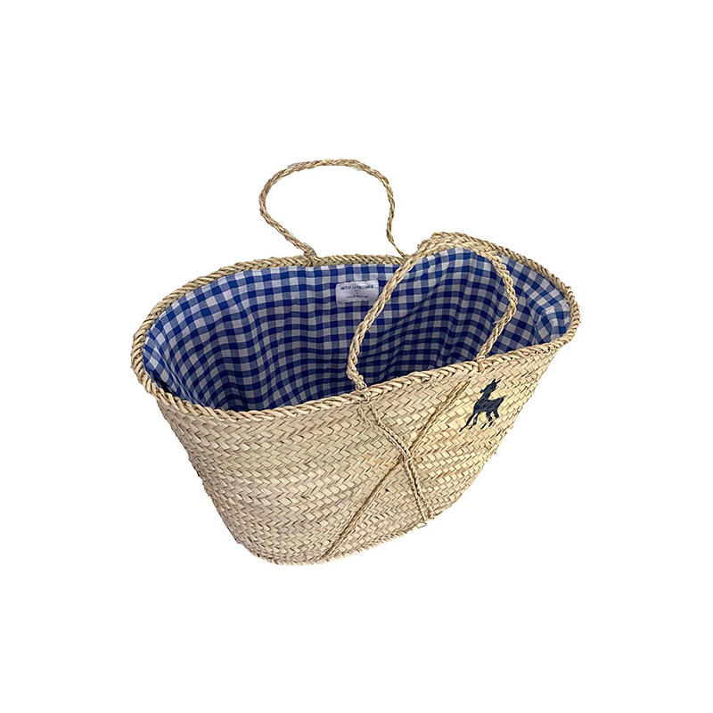 beach basket Ines de la Fressange painted collab maud fourier