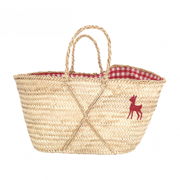 Ines de la Fressange straw basket by maud fourier