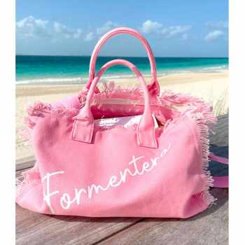 Formentera beach Bag personalized by maud fourier paris