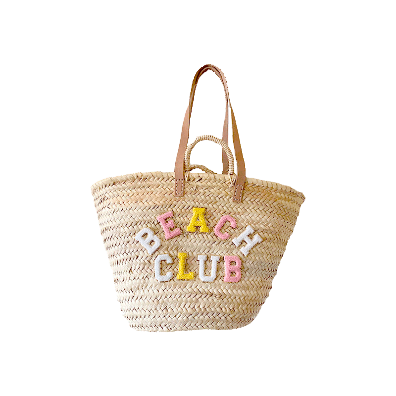 Beach Club Basket customized Maud Fourier