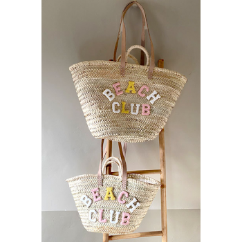 Beach Club Basket customized Maud Fourier