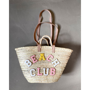 Beach Club personalized basket maud fourier