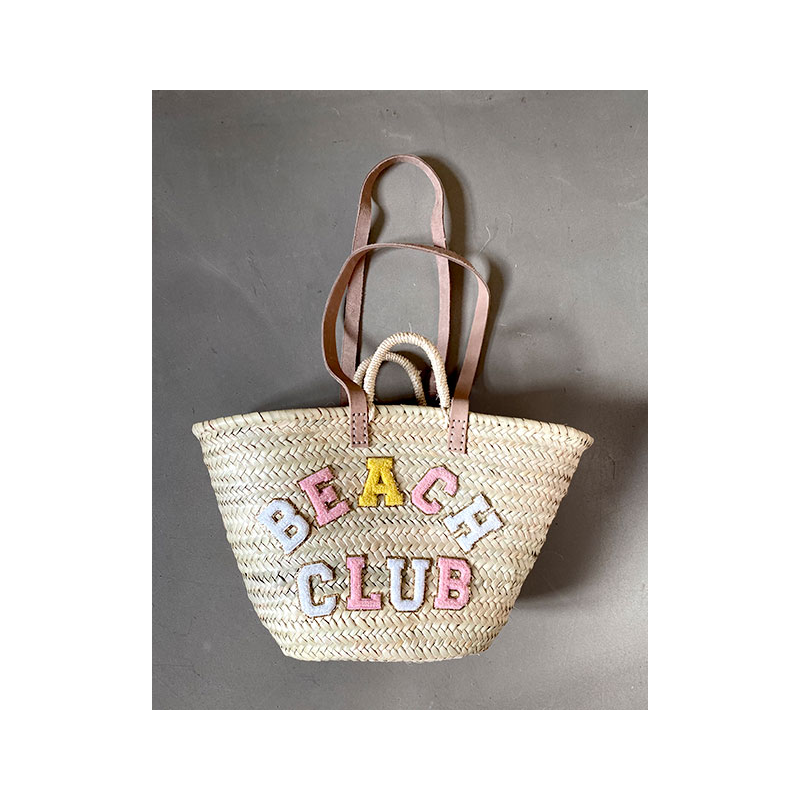 Beach Club personalized basket maud fourier