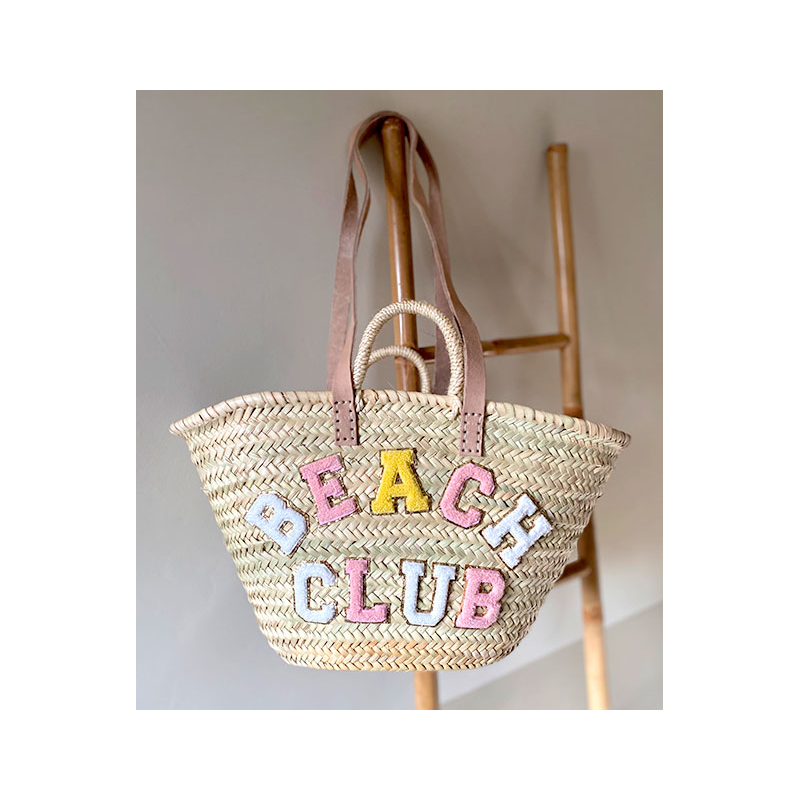 Beach Club straw basket maud fourier