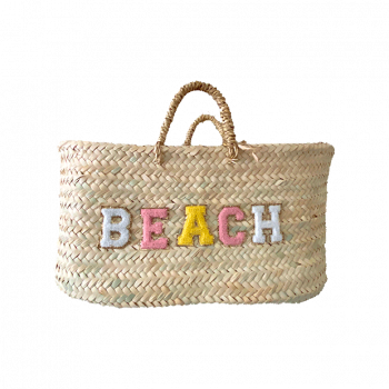 maud fourier beach straw basket