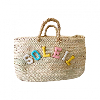 soleil beach straw basket maud fourier