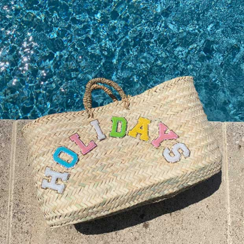 maud fourier holidays straw basket