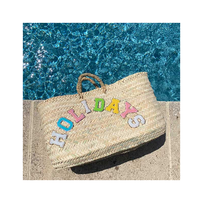 maud fourier holidays straw basket