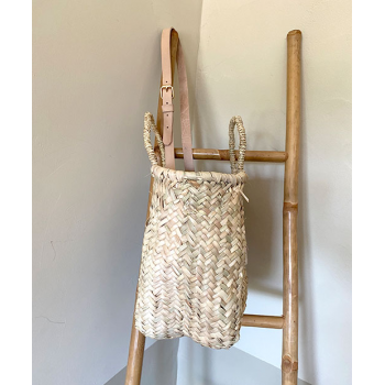 soleil straw basket by maud fourier