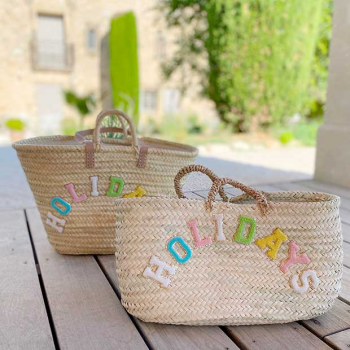 maud fourier holidays straw basket