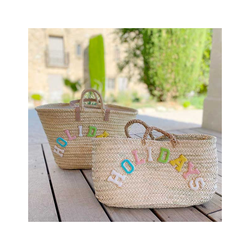maud fourier holidays straw basket