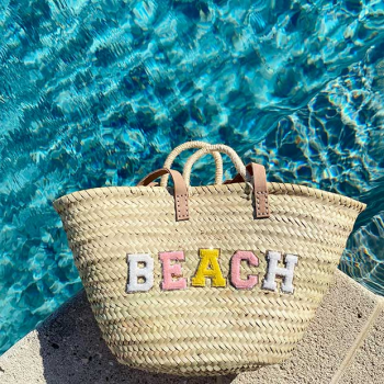 Panier plage osier beach Maud Fourier