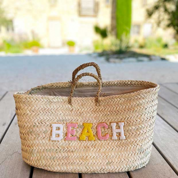 beach straw basket maud fourier