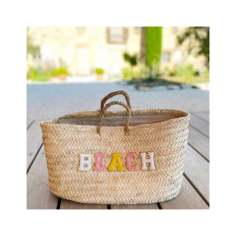 beach straw basket maud fourier