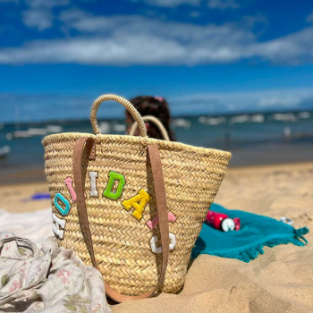 holidays beach straw basket maud fourier paris
