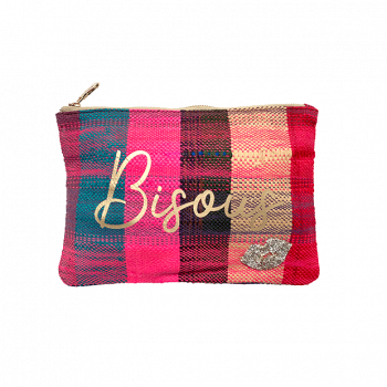 Bisous personalized make up pouch maud fourier