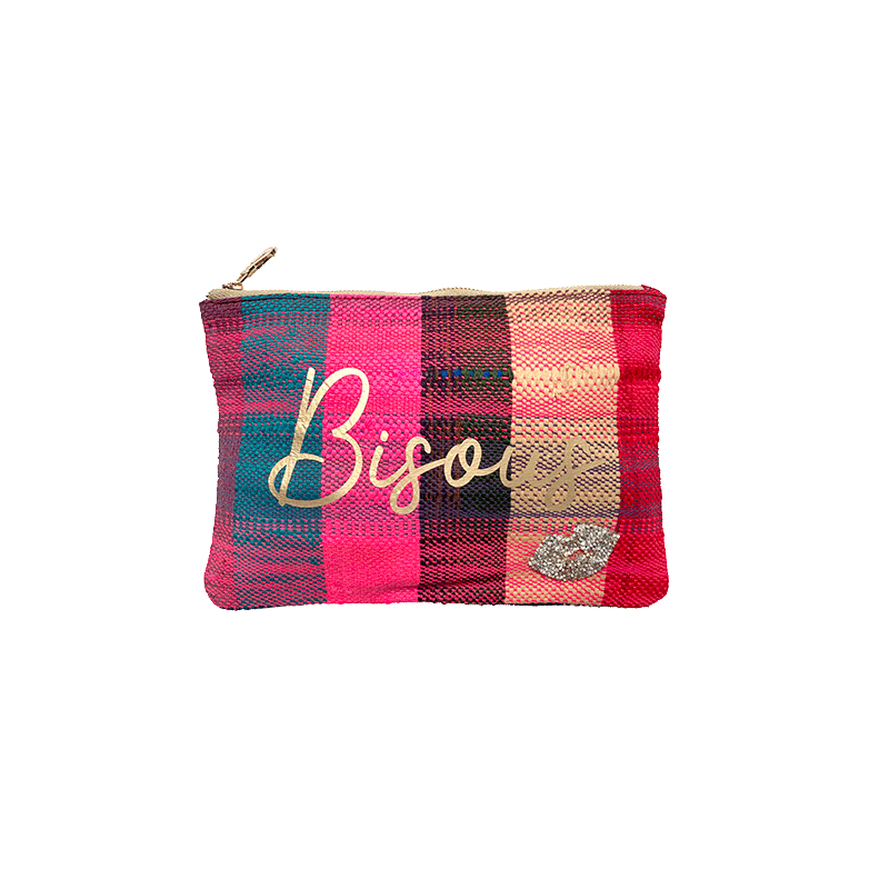 Bisous personalized make up pouch maud fourier