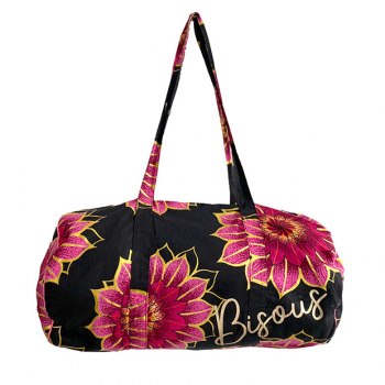 bisous duffel bag printed cotton maud fourier