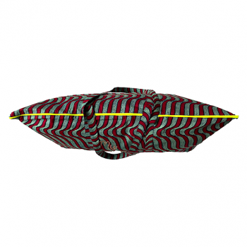 sac tapis de yoga wax fermeture éclair fluo