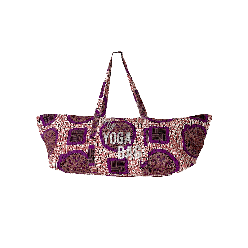 sac tapis de yoga wax rose de maud fourier paris