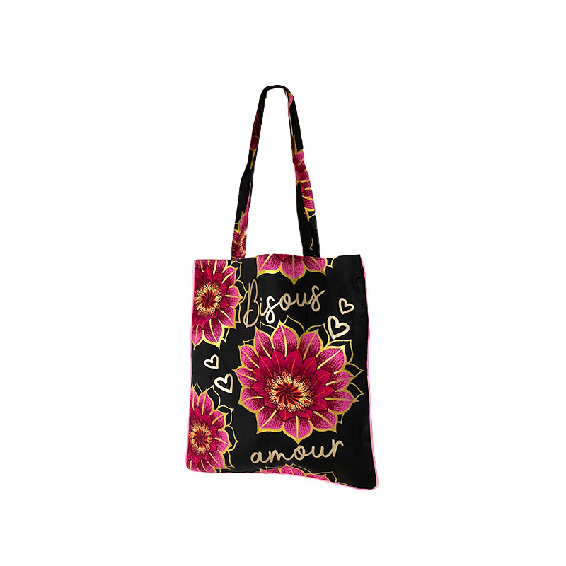 tote bag bisous personalized cotton maud fourier