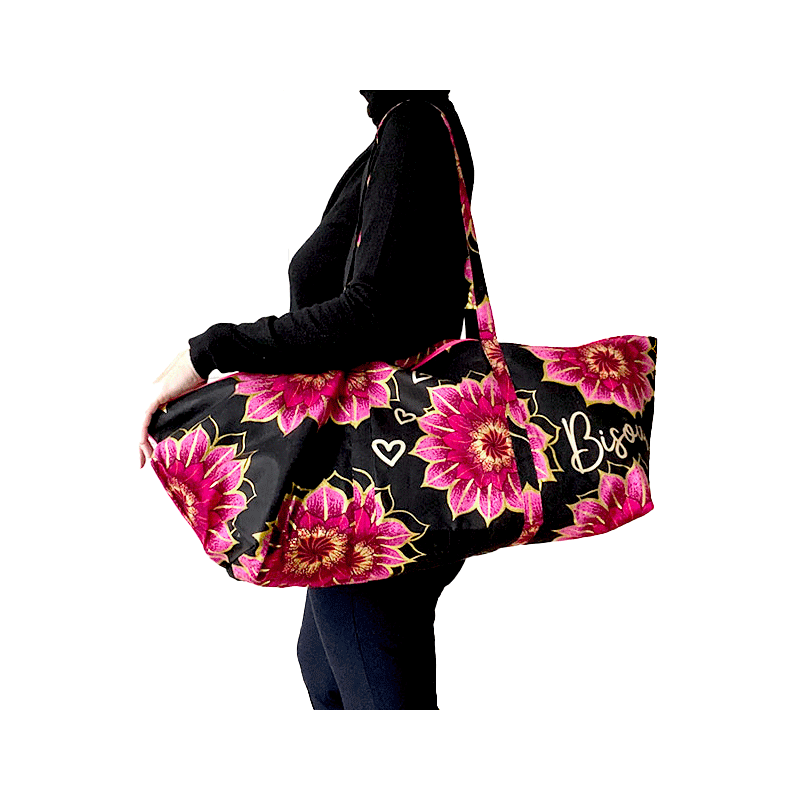 sac tapis de yoga porté épaule