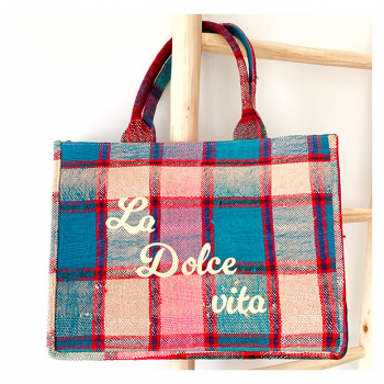 dolce vita recycled shopping bag by maud fourier