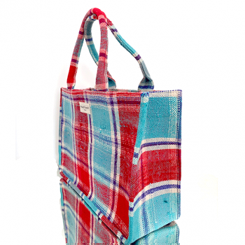 upcycled shopping bag by maud fourier