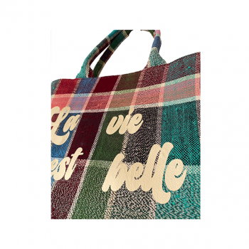 multicolor recycled shopping bag maud fourier