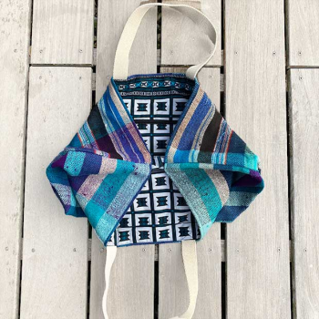 cabas plage tissu recycle personnalise Maud Fourier