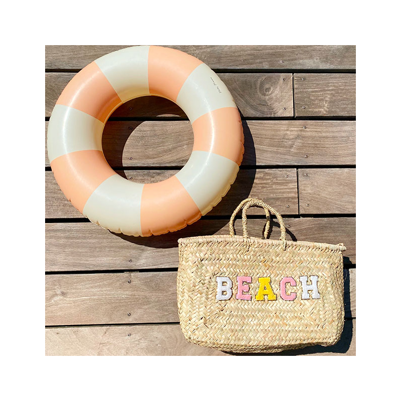 soleil beach straw basket by maud fourier