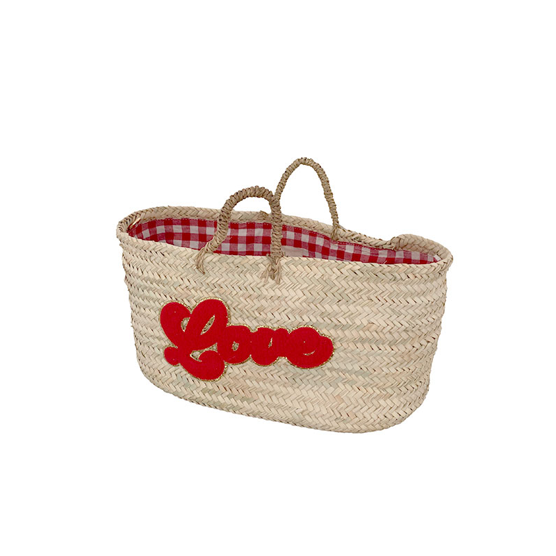 love beach straw basket maud fourier