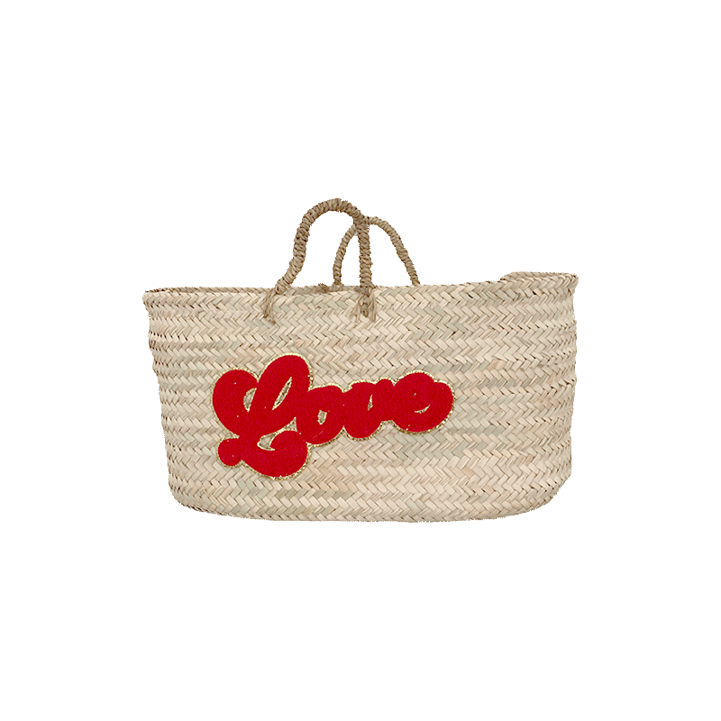 maud fourier beach straw basket