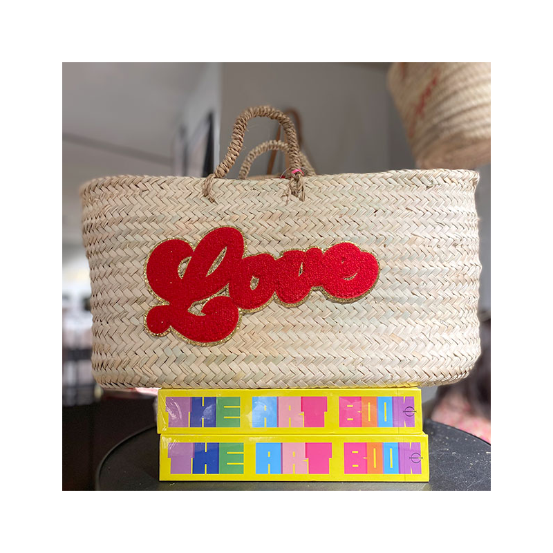 maud fourier beach straw basket
