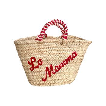 la mamma straw beach basket maud fourier