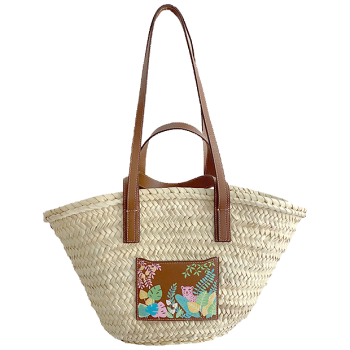 panier osier leopard maud fourier porte epaule